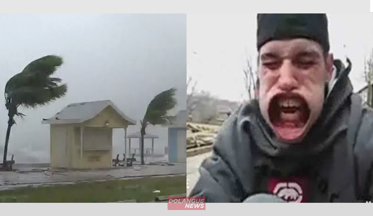 Homem nega existência de ciclone: “ventinho só, pessoal exagera”, disparou