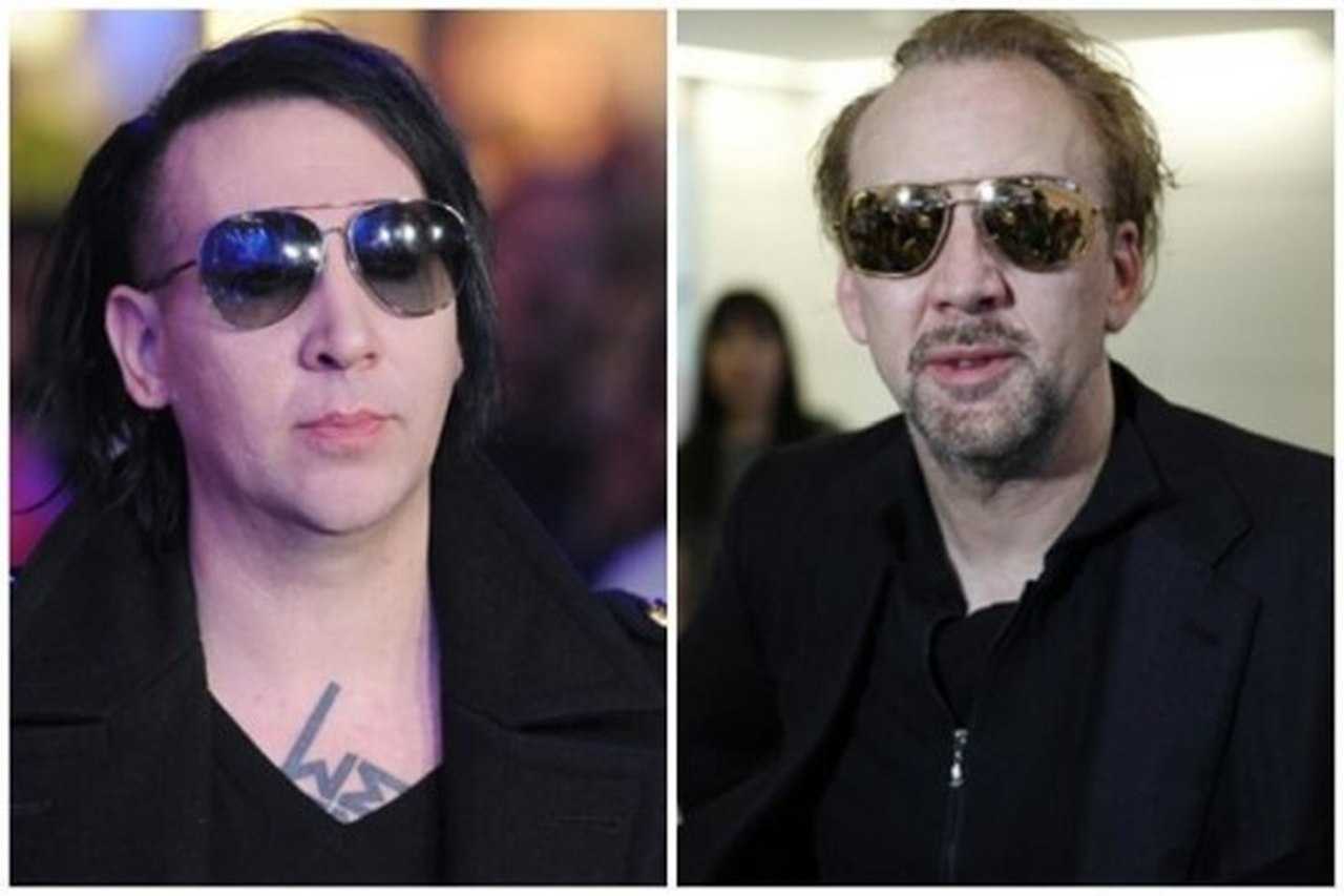 Teste de DNA confirma que Nicolas Cage e Marilyn Manson são a mesma pessoa